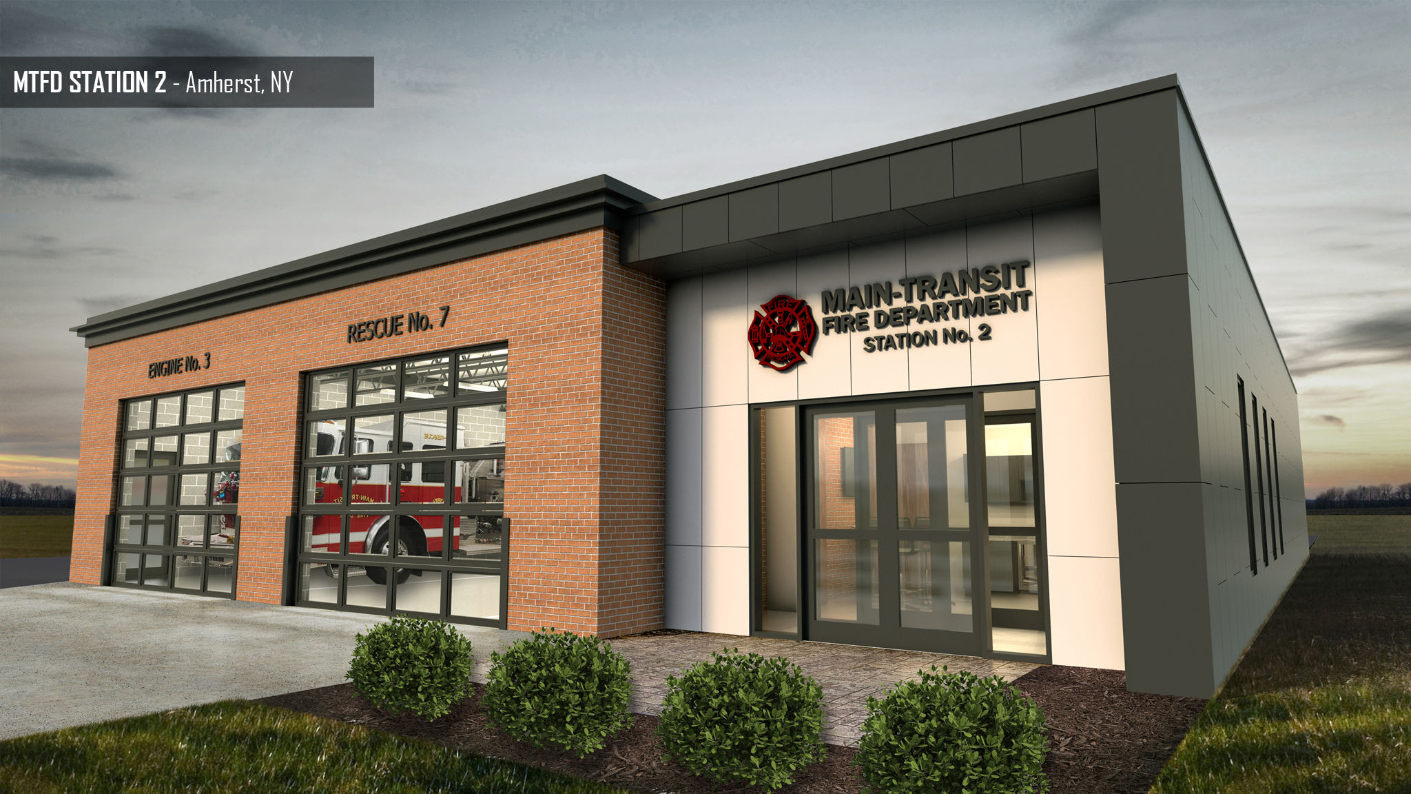 Main-Transit Fire Department, Station 2, Amherst, NY